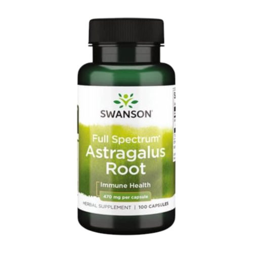 Swanson astragalus root kapszula 470 mg 100 db