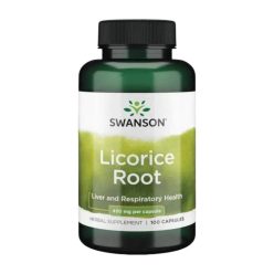 Swanson licorice root 450mg 100 kapszula (édesgyökér)