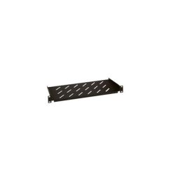   Legrand rackszekrény polc - (19", 2u, fix, 200 mm mély, 2 ponton rögzíthető, 15kg, linkeo, fekete)