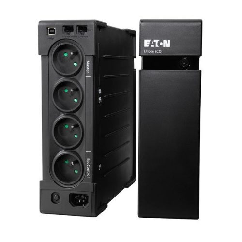 Eaton szünetmentes 1200va - el1200usbdin (8 schuko kimenet, standby, usb, rack/torony)