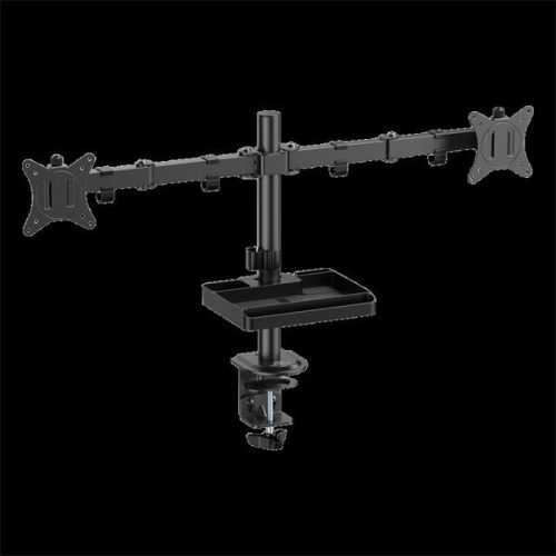 Advance monitor asztali konzol - xtendmounts dual (17-32", max.: 2x9kg, dönthető, forgatható, fekete)