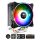 Spirit of gamer cpu cooler - cpu aircooler 120 mm argb (27db; 2500 rpm; 1x12cm; aluminium/copper)