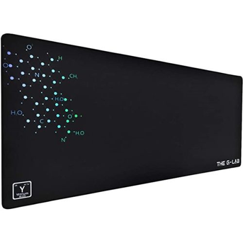 The g-lab egérpad - pad yttrium xxl (900x400x4mm, vízálló, fekete)