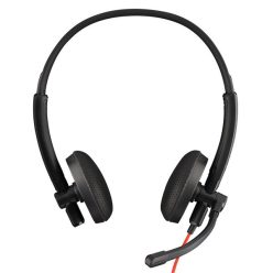   Bluestork fejhallgató - mc301 office headset (mikrofon; hangerő szabályzó, 3,5 jack, fekete)