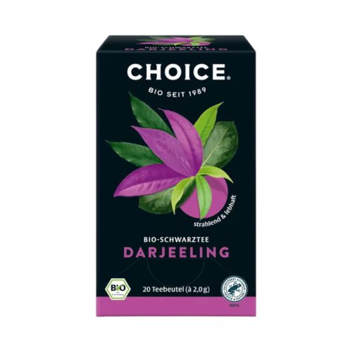 Choice bio fekete tea darjeeling 40 g