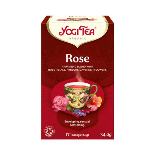 Yogi bio rózsa tea