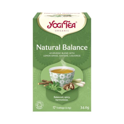 Yogi bio tea természetes egyensúly 17 db 34g