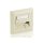 Equip keystone fali aljzat - 760304 (3 port, cat6, utp, fehér)