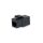 Equip rj45 keystone toldó - 121179 (utp, cat6, árnyékolatlan, műanyag, fekete) 8db/csomag