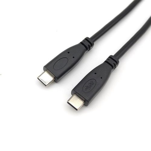 Equip átalakító kábel - 12888307 (usb-c2.0 to usb-c, apa/apa, fekete, 1m)