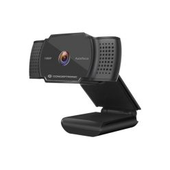   Conceptronic webkamera - amdis06b (2592x1944 képpont, auto-fókusz, 30 fps, usb 2.0, univerzális csipesz, mikrofon)