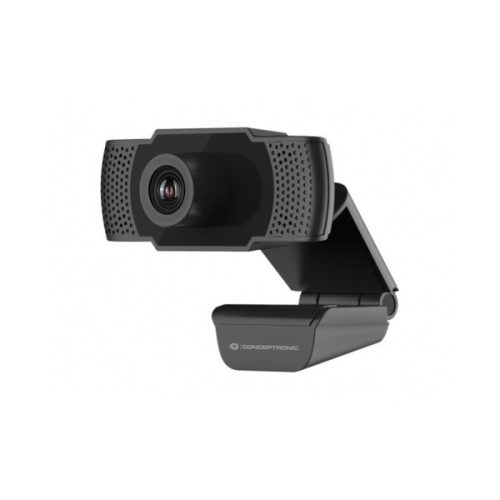 Conceptronic webcam - amdis01b (1920x1080 pixels, 2 megapixels, 30 fps, usb 2.0, universal clip, microphone)