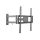 Equip tv fali konzol - 650341 (32"-55", max.: 35kg, dönthető, forgatható, fekete)