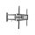 Equip tv fali konzol - 650342 (37"-70", max.: 35kg, dönthető, forgatható, fekete)