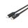 Equip átalakító kábel - 128346 (usb-c 3.2 gen1 to usb-c, apa/apa, fekete, 1m)