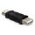 Delock átalakító - 65012 (usb-a - usb-a, anya/anya, fekete)