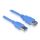 Delock kábel - 82539 (usb-a 3.0 -> usb-a 3.0 hosszabitó kábel, apa/anya, 2m)