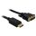 Delock átalakító kábel - 82590 (displayport - dvi (24+1), apa-apa, fullhd, 1m)