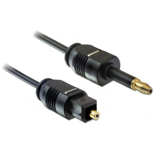 Delock kábel - 82876 (toslink standard > toslink mini 3.5 mm apa/apa, 2m)