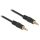 Delock kábel - 83435 (3.5mm jack, 4 pin, apa/apa, 1m)