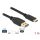 Delock kábel - 83870 (usb type-c -> usb-a 3.1 gen2, max.: 10 gb/s, fekete, 1m)