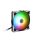Sharkoon cooler 14cm - silentstorm 140 pwm rgb fan (34,7db; 121,9 m3/h; 1400rpm; 3pin + 4pin csatlakozó; ház hűtésre)