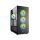 Sharkoon számítógépház - rebel c50 rgb black (fekete; ablakos; atx, 4x120mm rgb ventilátor; 2xusb3.0; 1xusb 3.2; i/o)