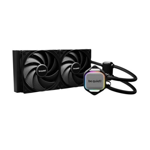 Be quiet! Cpu water cooler - pure loop 2 280mm (2x140mm, connector: 3pin, tube length: 400mm)