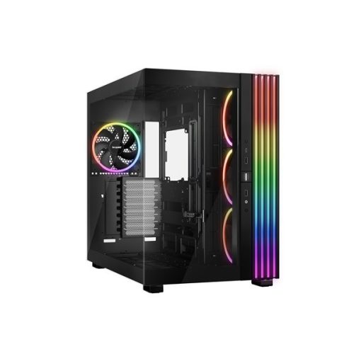 Be quiet! Számítógépház - light base 900 fx black (atx, edzett üveg oldallap, fekete)