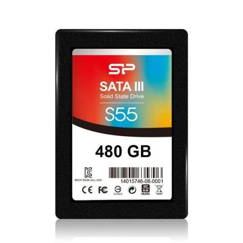 Silicon power ssd - 480gb s55 2,5" (tlc, r:540 mb/s; w:480 mb/s)