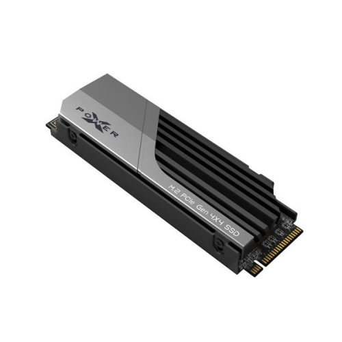 Silicon power ssd - 1tb xs70 (r:7300mb/s; w:6800 mb/s, nvme 1.4 támogatás, m.2 pcie gen 4x4, hűtőbordás)