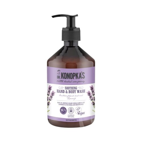 Dr.konopkas soothing shower gel and hand wash 500 ml