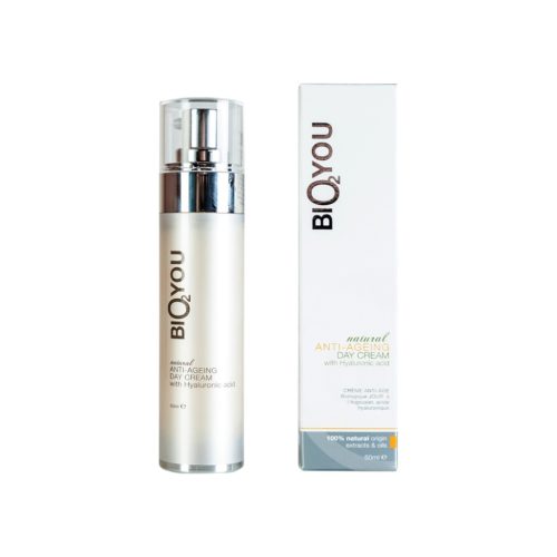 Bio2you natúr homokt anti-ageing nappali arckrém hialuronsav 50 ml