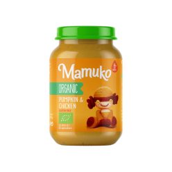   Mamuko bio sütőtökkel és csirkehússal babáknak 6 hónapos kortól 190g