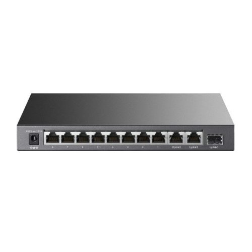 Tp-link switch  poe - tl-sl1311p (11port; 8x 100mbps af/at poe+ port; 2x 1gbps port; 1x 1gbps sfp; 65w)