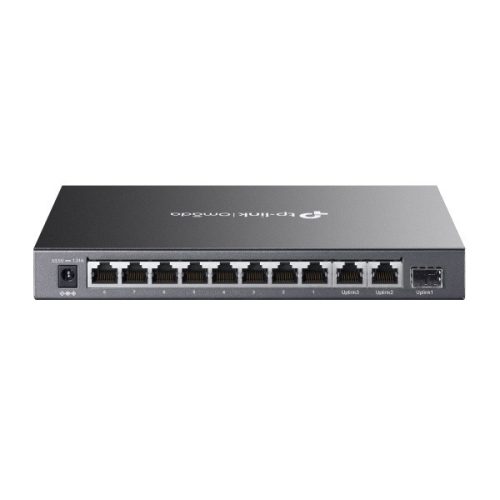 Tp-link switch  poe - ds111p (8x 100mbps + 2x 1gbps + 1x 1gbps sfp port; 8x at poe+ port; 65w)
