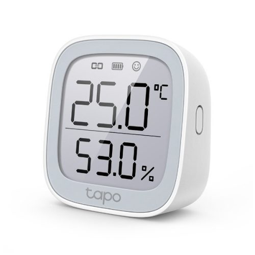 Tp-link okos hőmérséklet monitor - tapo t315 (e-ink kijelző; hőmérséklet és páratartalom mérés; 868 mhz; hub szükséges)
