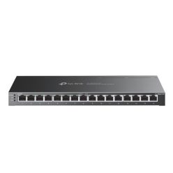   Tp-link switch smart poe - sg2016p (16port 1gbps; 8× 802.3at/af poe+; 120w; l2/l3/l4)