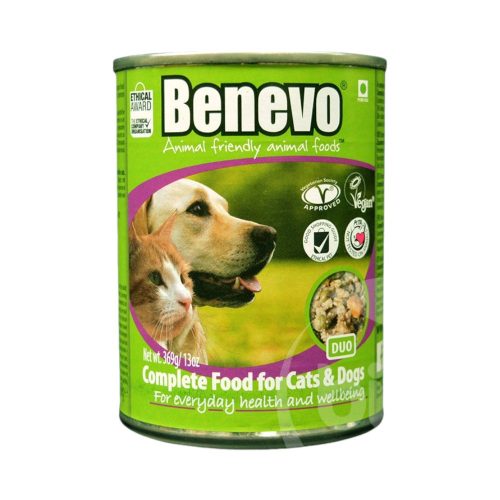 Benevo duo vegan wet food for dogs and cats 354g