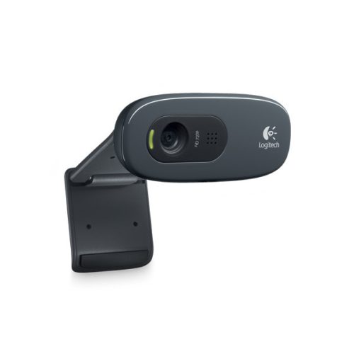Logitech webkamera - c270 (1280x720 képpont, 3 megapixel, usb 2.0, univerzális csipesz, hd, mikrofon)