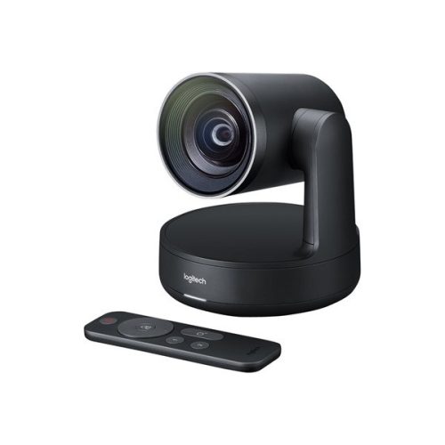 Logitech webkamera - rally camera conferencecam rendszer (3840x2160 képpont, 90°-os látótér, mikrofon ultra hd, fekete)