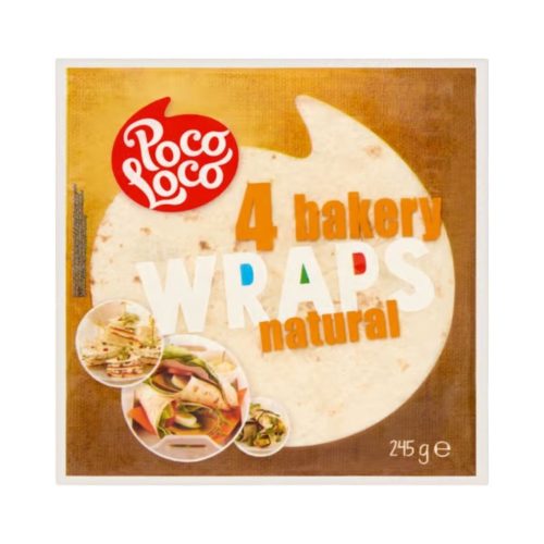 Poco loco lágy tortilla búzalisztből 245g