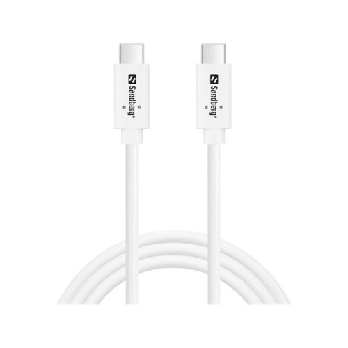 Sandberg kábel - usb-c>c usb 3.1 g2 100w, 1m