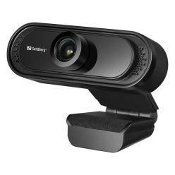   Sandberg webcam - usb webcam 1080p saver (1920x1080, 30 fps, usb 2.0, universal clip, microphone, 1,2m cable)