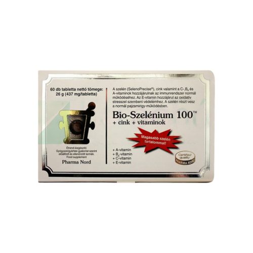 Bio-szelénium 100+cink+vitaminok 60 db