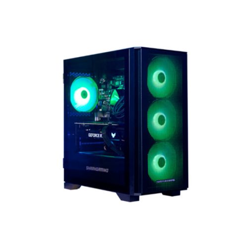 Shark gaming pc - shark maelstrom (r7-5700x, rtx 4070 12g , 1tb nvme , 16gb  , air cooler, windows 11 home, 700w)