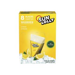  Sunlolly glutén- és laktózmentes jégkrém citrom 8x60ml 480 ml