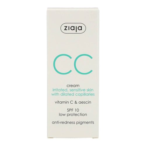 Ziaja cc krém érzékeny irritált kitágult hajszáleres bőrre 50 ml