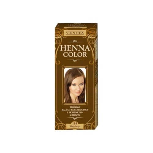 Henna colour hair conditioner no 114 golden brown 75 ml