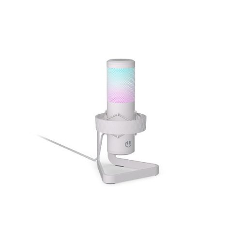 Endorfy mikrofon - axis streaming onyx (usb-a, 3,5 mm output, argb, fehér)